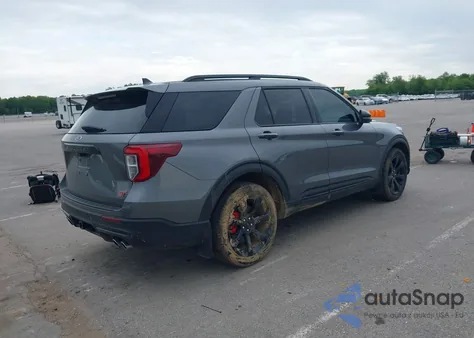 2022 Ford Explorer St from USA, damaged, VIN 1FM5K8GC0NGC37385